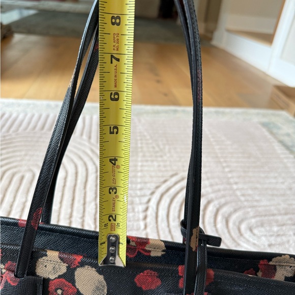 Coach Abstract Floral Taxi Tote - Picture 10 of 14